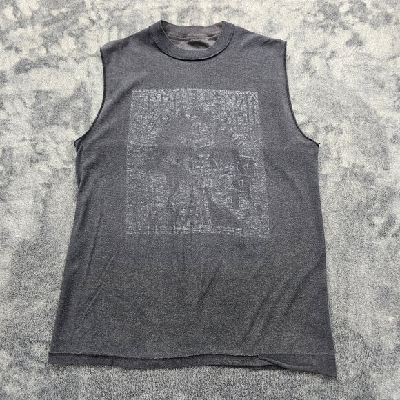 Vintage Jake the Snake DDT Mens Medium sleeveless T-Shirt WWF Wrestling - Picture 12 of 16